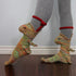 Krokosocko - Gestrickte Krokodilsocken